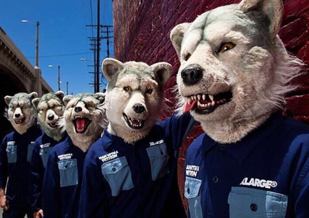 MAN WITH A MISSION　マンウィズアミッション　素顔